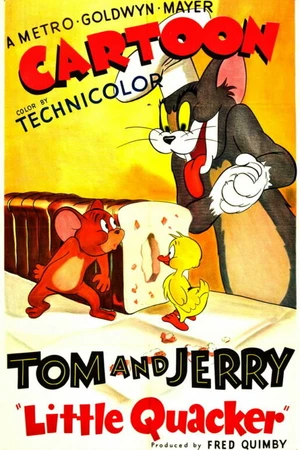 Постер к мультфильму Мышонок и утенок против кота (1950)