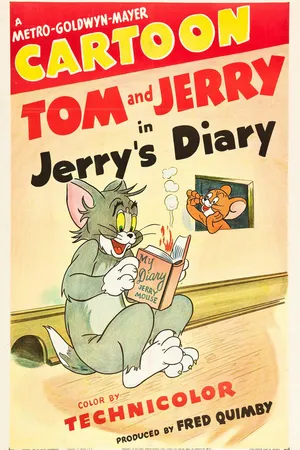 Постер к мультфильму Дневник Джерри (1949)