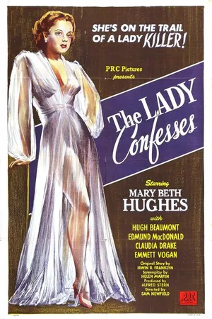 Постер к фильму The Lady Confesses (1945)