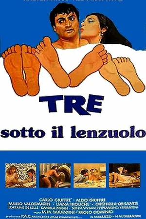 Постер к фильму Трое под простынёй (1979)