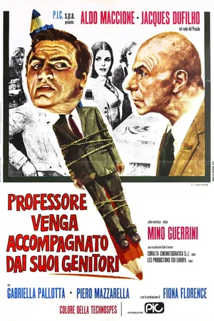 Постер к фильму Профессор в сопровождении родителей (1974)