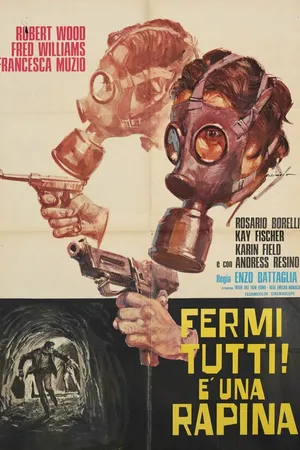 Постер к фильму Всем стоять! Это ограбление... (1975)