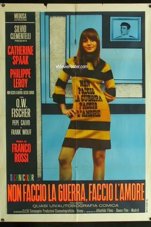 Постер к фильму Не хочу воевать, а хочу любить (1966)