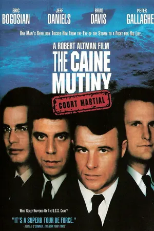 Постер к фильму Военный трибунал по делу о мятеже на «Кейне» (1988)