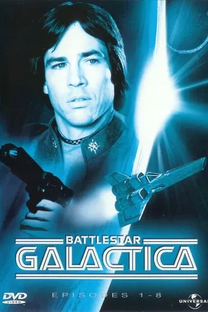 Постер к сериалу Звёздный крейсер «Галактика» (1978) (1978 - 1979)