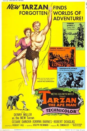 Постер к фильму Тарзан, человек-обезьяна (1959)