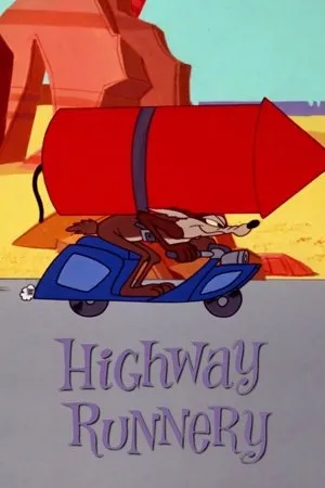 Постер к мультфильму Погоня на шоссе (1965)