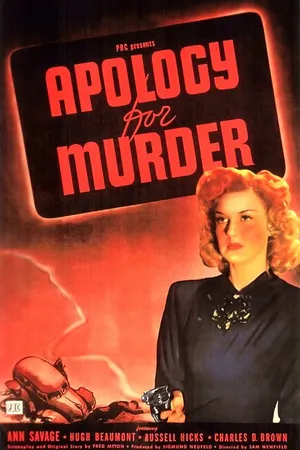 Постер к фильму Apology for Murder (1945)