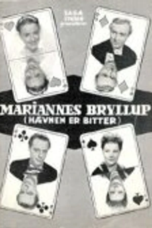 Постер к фильму Mariannes bryllup eller hævnen er bitter (1958)