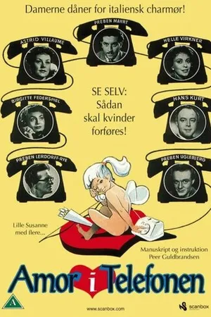 Постер к фильму Amor i telefonen (1957)