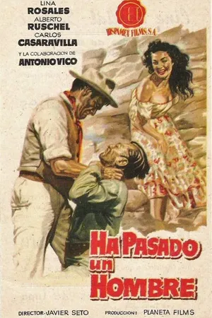 Постер к фильму Ha pasado un hombre (1956)