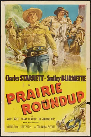 Постер к фильму Prairie Roundup (1951)