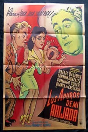 Постер к фильму Los apuros de mi ahijada (1951)