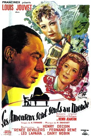 Постер к фильму Влюбленные одни на свете (1948)