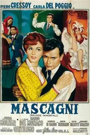 Постер к фильму Бессмертные мелодии — Масканьи (1952)