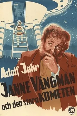 Постер к фильму Janne Vängman och den stora kometen (1955)