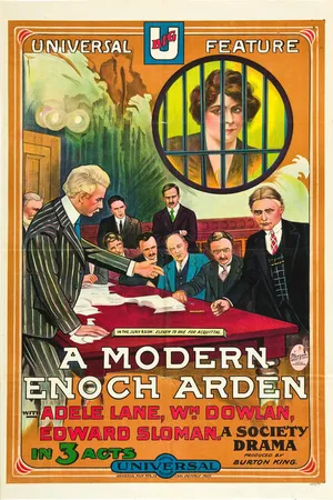 Постер к фильму Современный Енох Арден (1915)