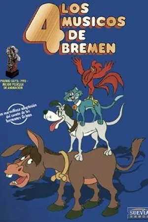 Постер к мультфильму Бременские музыканты (1989)