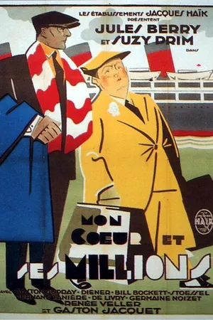 Постер к фильму Mon coeur et ses millions (1931)