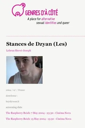 Постер к фильму Les Stances de Dzyan (2004)