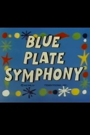Постер к мультфильму Blue Plate Symphony (1954)