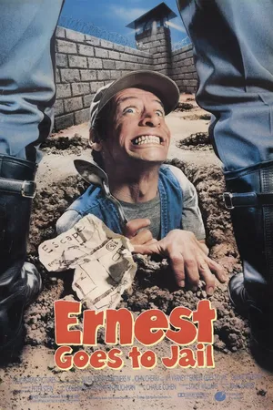 Постер к фильму Эрнест идет в тюрьму (1990)
