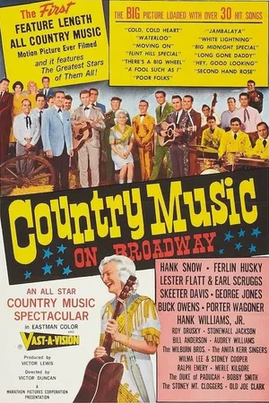 Постер к фильму Country Music on Broadway (1965)