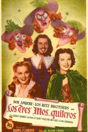Постер к фильму Три мушкетера (1939)