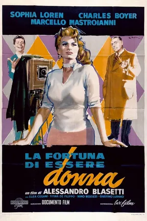 Постер к фильму Счастье быть женщиной (1956)