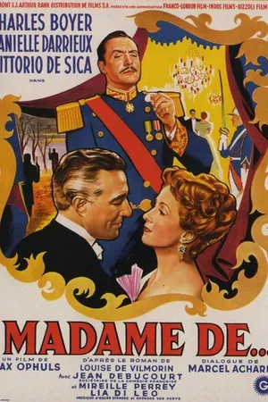 Постер к фильму Мадам де… (1953)