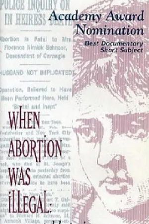 Постер к фильму Когда аборт был запрещен: Нерасказанные истории (1992)