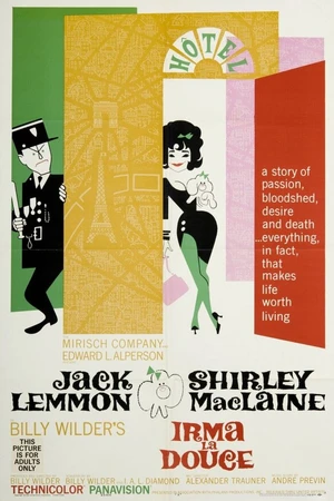 Постер к фильму Нежная Ирма (1963)