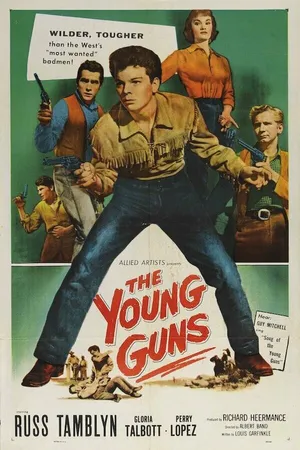 Постер к фильму Молодые стрелки (1956)
