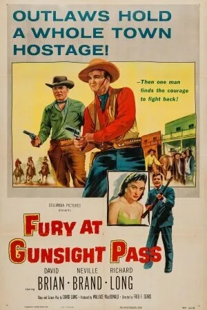 Постер к фильму Fury at Gunsight Pass (1956)