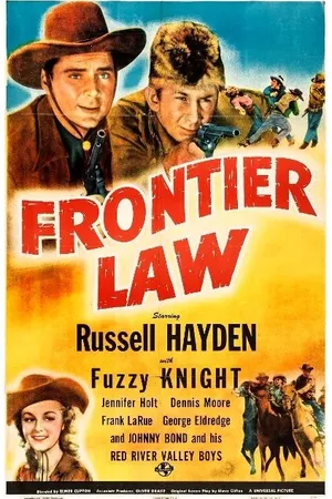 Постер к фильму Frontier Law (1943)