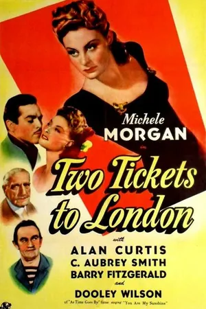 Постер к фильму Два билета в Лондон (1943)