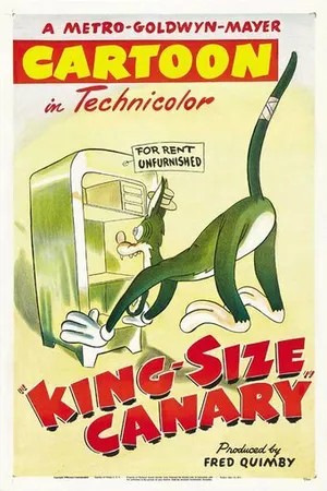 Постер к мультфильму Очень большая канарейка (1947)