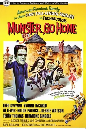 Постер к фильму Монстры, идите домой (1966)