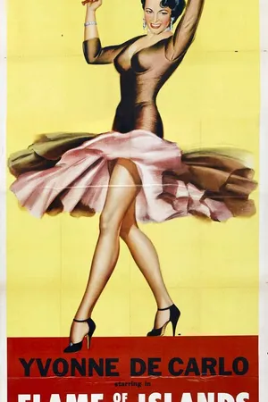 Постер к фильму Пламя островов (1955)