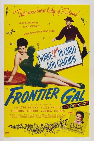 Постер к фильму Пограничная девушка (1945)