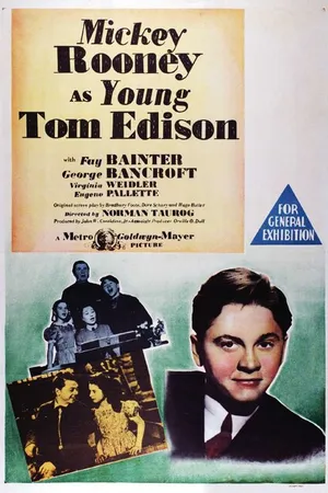 Постер к фильму Молодой Том Эдисон (1940)