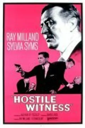 Постер к фильму Hostile Witness (1968)