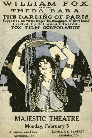 Постер к фильму Возлюбленная Парижа (1917)