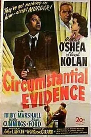Постер к фильму Circumstantial Evidence (1945)