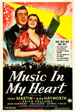 Постер к фильму Музыка в сердце моем (1940)