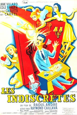 Постер к фильму Les indiscrètes (1956)