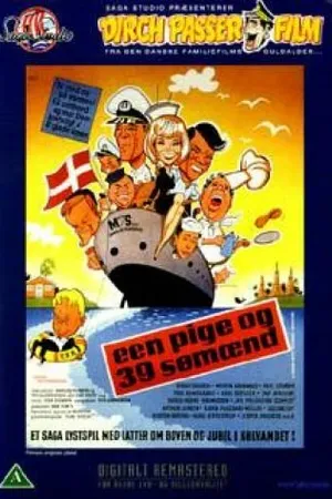 Постер к фильму Een pige og 39 sømænd (1965)