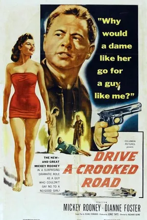 Постер к фильму Поездка по кривой дороге (1954)