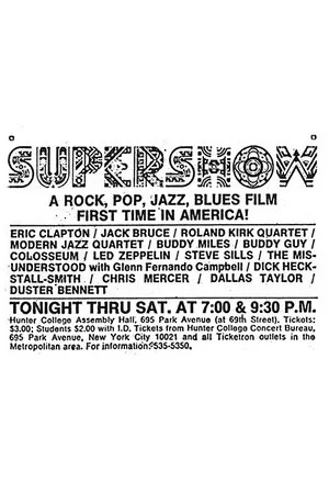Постер к фильму Supershow (1969)