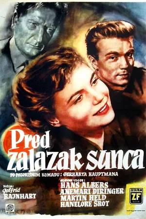 Постер к фильму Перед заходом солнца (1956)